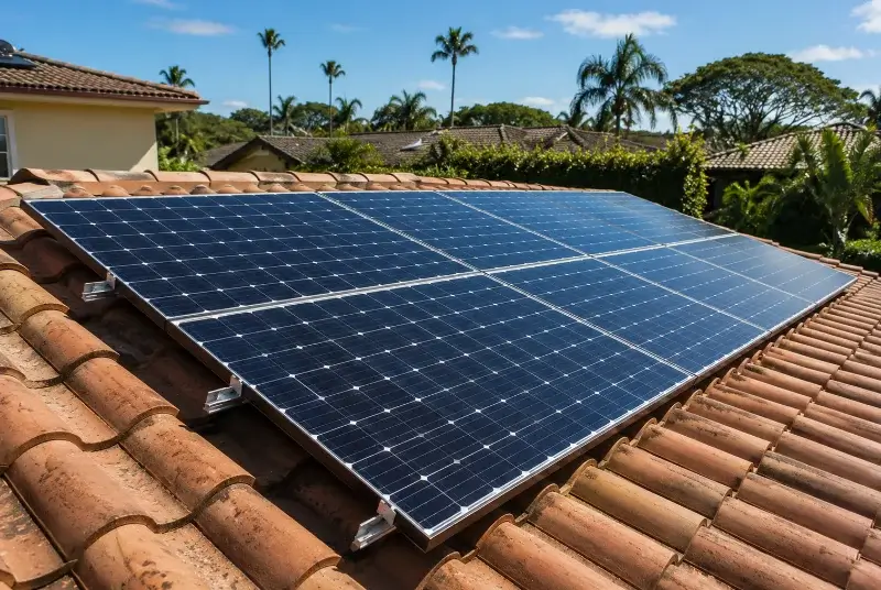 Installation de panneaux solaires à Renage